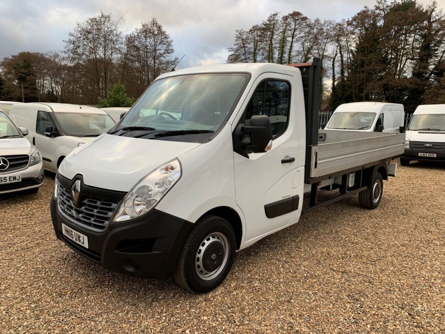 Used RENAULT MASTER LL35 LWB DROPSIDE 2 3 DCI 125 BHP BUSINESS 6 SPEED