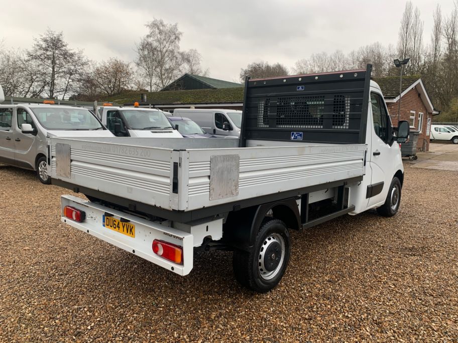 Used VAUXHALL MOVANO 3500 MWB SINGLE CAB DROPSIDE 2.3 CDTI 125 BHP *6 ...