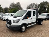 FORD TRANSIT 350 DOUBLE CAB TIPPER 2.0 TDCI 130 BHP *EURO 6!!! - 2030 - 1