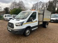 FORD TRANSIT 350 SINGLE CAB ARBORIST TIPPER WITH TOOLBOX 2.0 TDCI *EURO 6!!! - 2183 - 1