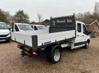 FORD TRANSIT 350 DOUBLE CAB TIPPER 2.0 TDCI 130 BHP *EURO 6!!! - 2030 - 35