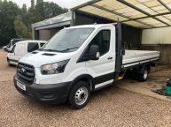 FORD TRANSIT 350 L4 XLWB SINGLE CAB DROPSIDE 2.0 TDCI ECOBLUE *EURO 6!!! - 2159 - 1