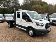 FORD TRANSIT 350 DOUBLE CAB TIPPER 2.0 TDCI 130 BHP *EURO 6!!! - 2030 - 3