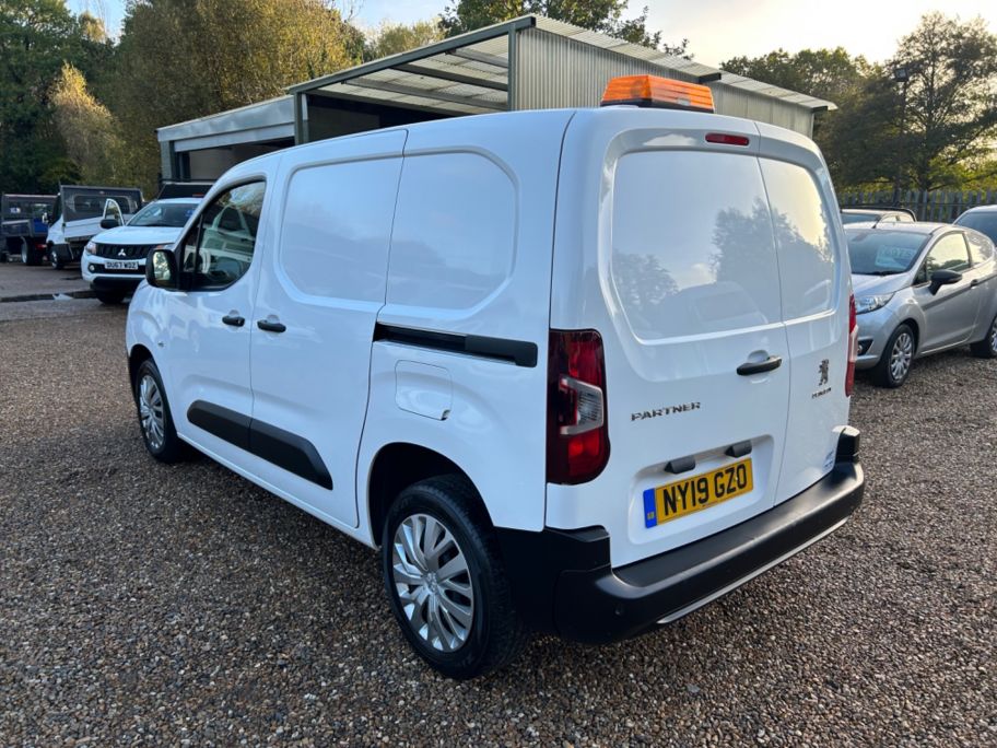 Used Peugeot Partner 1000 L1 Air Con 1 5 Hdi Blue Professional Euro 6 White 1 6 Panel