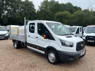 FORD TRANSIT 350 DOUBLE CAB DROPSIDE TAILLIFT 2.0 TDCI 130 BHP *EURO 6!!! - 2142 - 3