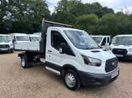 FORD TRANSIT 350 SINGLE CAB TIPPER 2.0 TDCI 130 BHP *EURO 6!!! - 2137 - 3