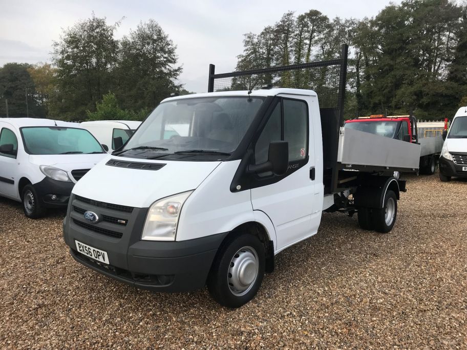 Used FORD TRANSIT 350 MWB TIPPER **BRAND NEW BODY** SINGLE ...