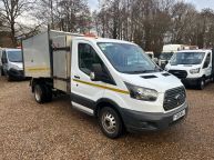 FORD TRANSIT 350 SINGLE CAB ARBORIST TIPPER WITH TOOLBOX 2.0 TDCI *EURO 6!!! - 2183 - 3