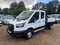 FORD TRANSIT 350 DOUBLE CAB TIPPER 2.0 TDCI ECO BLUE *EURO 6!!! - 2162 - 1